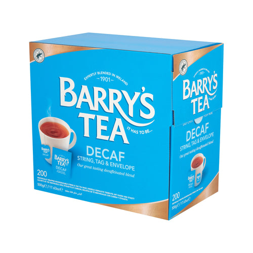 Barrys Decaf Tea Bags String/Tag/Envelope – (Pack of 200)