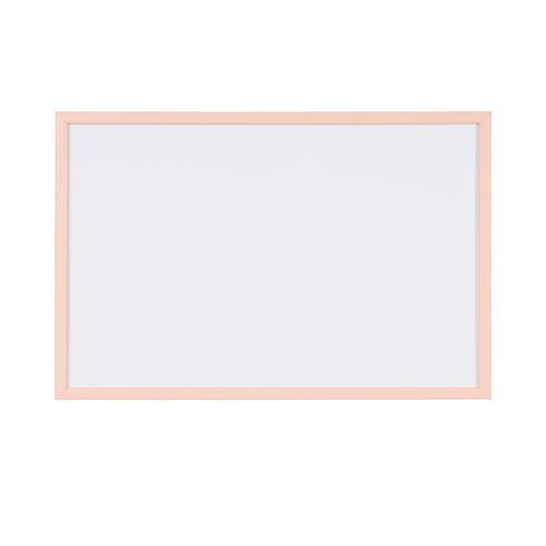 Bi-office Pastel Non-magnetic Whiteboard Salmon Frame 60x40cm Mp03001991