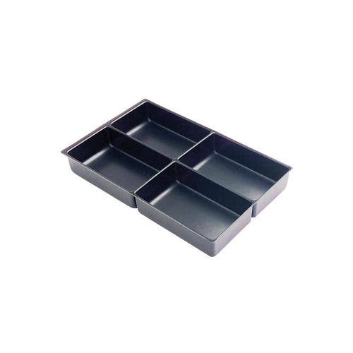 Bisley Multidrawer Insert Tray Plastic 4 Compartments 360x260x58mm 227p5