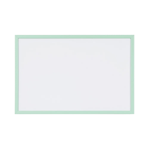 Bi-office Pastel Non-magnetic Whiteboard Green Frame 60x40cm Mp03001971