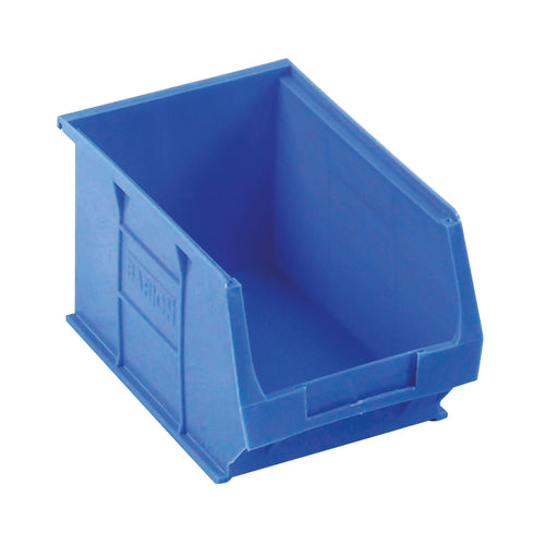 Barton Storage Barton TC3 Small Parts Container Semi-open Front Blue 4.6L 150x240x125mm – (Pack of 10)