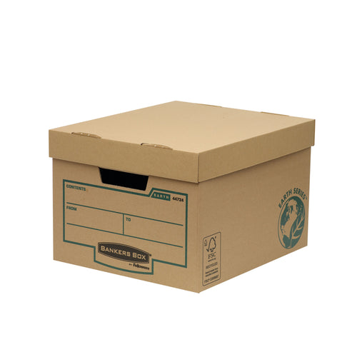 Bankers Box Earth Series Storage Box Brown – (Pack of 10)