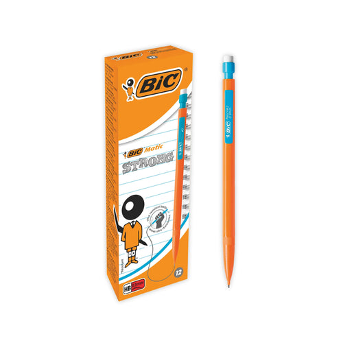 Bic Matic Original Mechanical Pencil Broad 0.9mm – (Pack of 12)