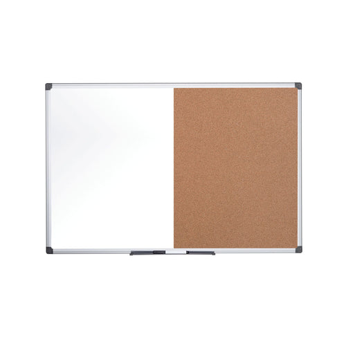 Bi-office Maya Combination Board Cork/drywipe Surface 90x60cm Xa0302170