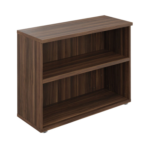 Avior Executive Bookcase 1005x404x800mm Dark Walnut Kf90614