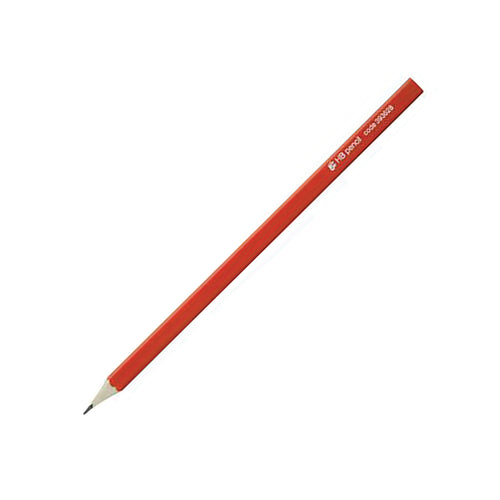 5 Star Pencil HB Red Barrel – (Pack of 12)