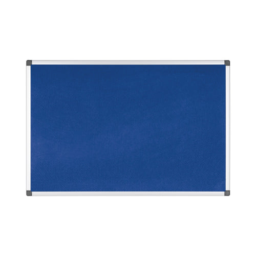Bi-office New Generation A9 Felt Noticeboard 120x120cm Blue Fa3843170