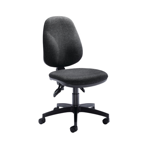 Arista Aire Deluxe High Back Chair 700x700x970-1100mm Charcoal