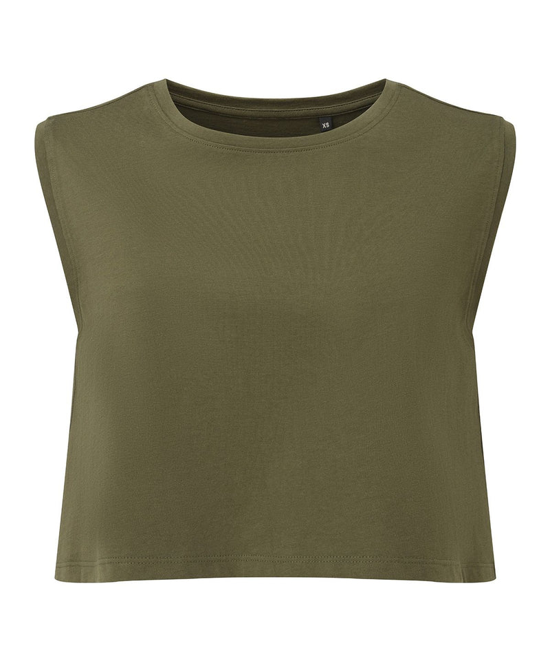 Tri Dri Womens Organic Crop Tank - TR119