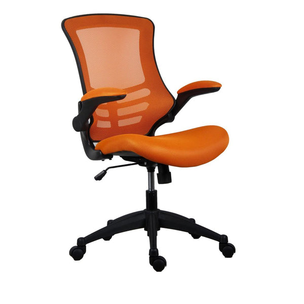 First Jemini Jaya Operator Chair 680x670x970-1070mm Orange Kf70062