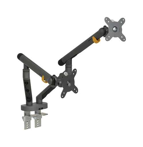 Bakkerelkhuizen Be Flexible Dual Monitor Arm Dark Grey Bnebfddg