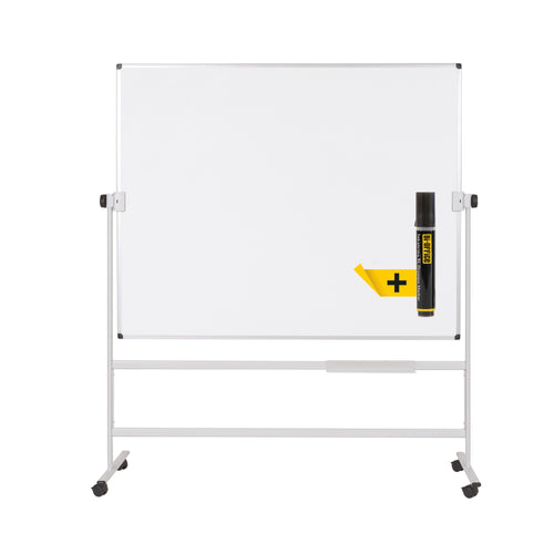 Bi-office Revolving Whiteboard Enamel Surface 150x120cm Qr0404