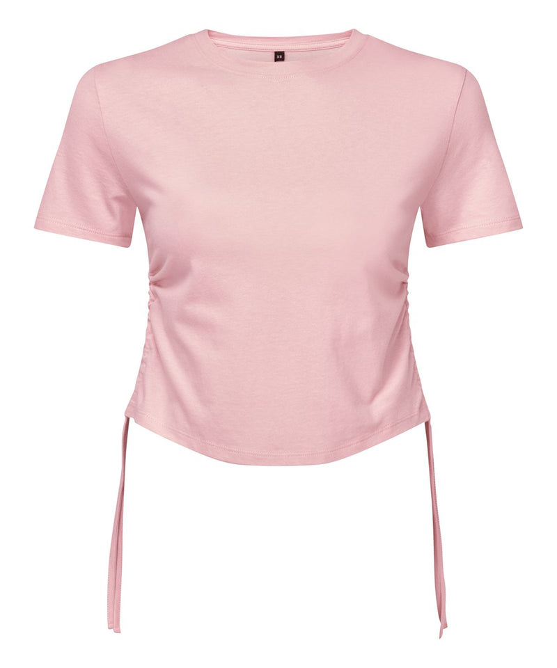 Tri Dri Womens Ruched Crop Top - TR069