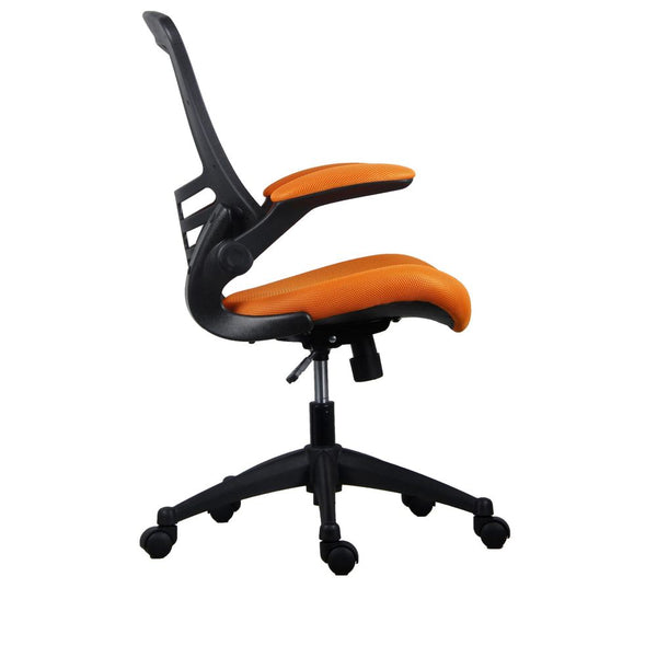 First Jemini Jaya Operator Chair 680x670x970-1070mm Orange Kf70062