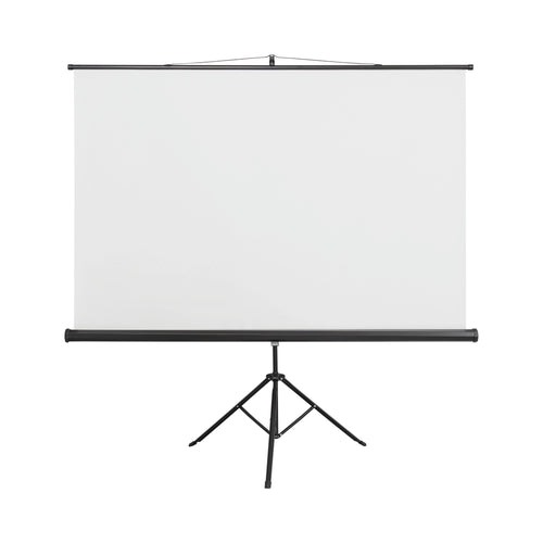 Bi-office Tripod Projection Screen 1500x1500mm Black – (Pack of 1)