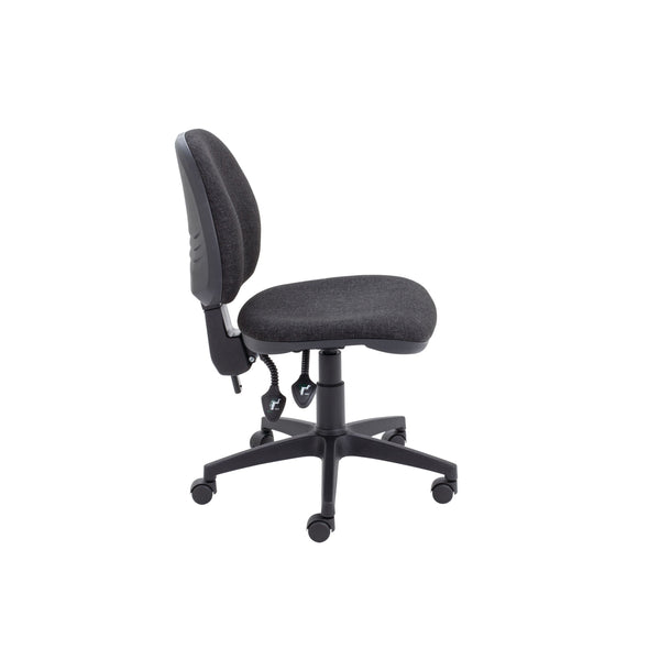 Arista Concept Medium Back Operator Chair 700x700x840-970mm Charcoal Kf03453