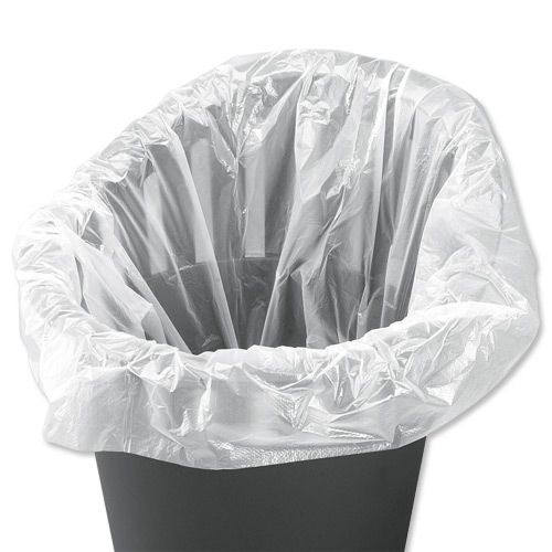 5 Star Swing Bin Liners Light Duty 40 Litre Capacity White – (Pack of 1000)