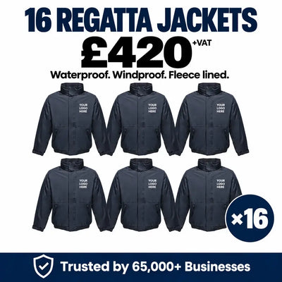 16 Item Regatta Dover Jacket Bundle Deal