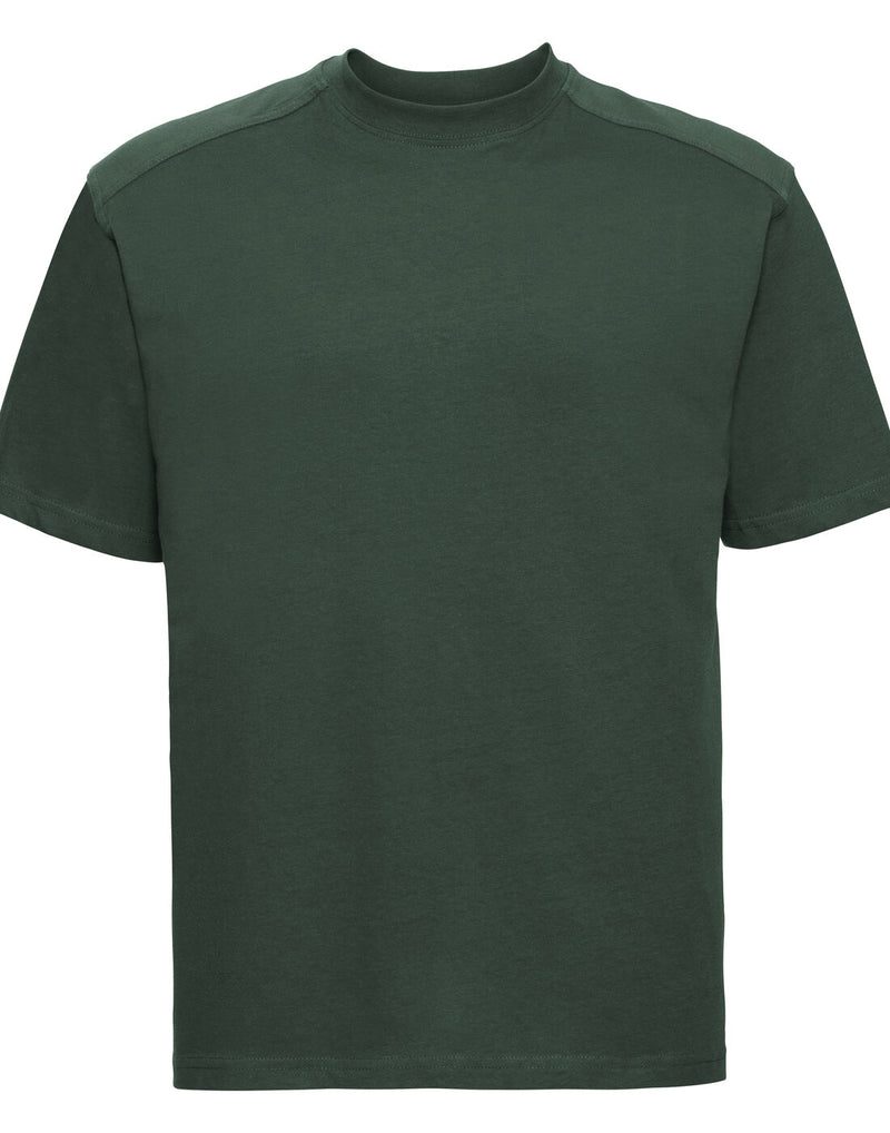 Russell Heavy Duty Workwear T-Shirt - Bottle Green