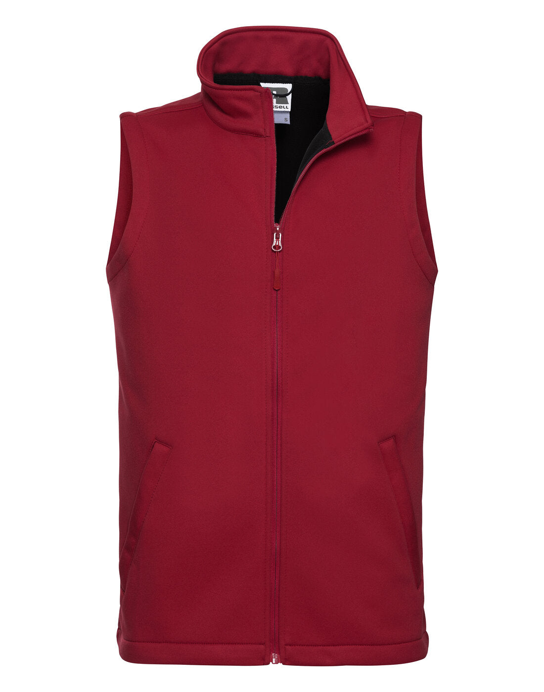 Russell Mens Smart Softshell Gilet - Classic Red