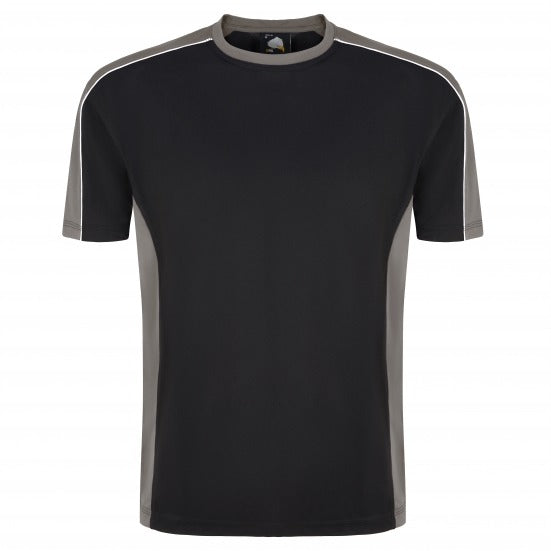 ORN Avocet Wicking T-Shirt - Black/Grey