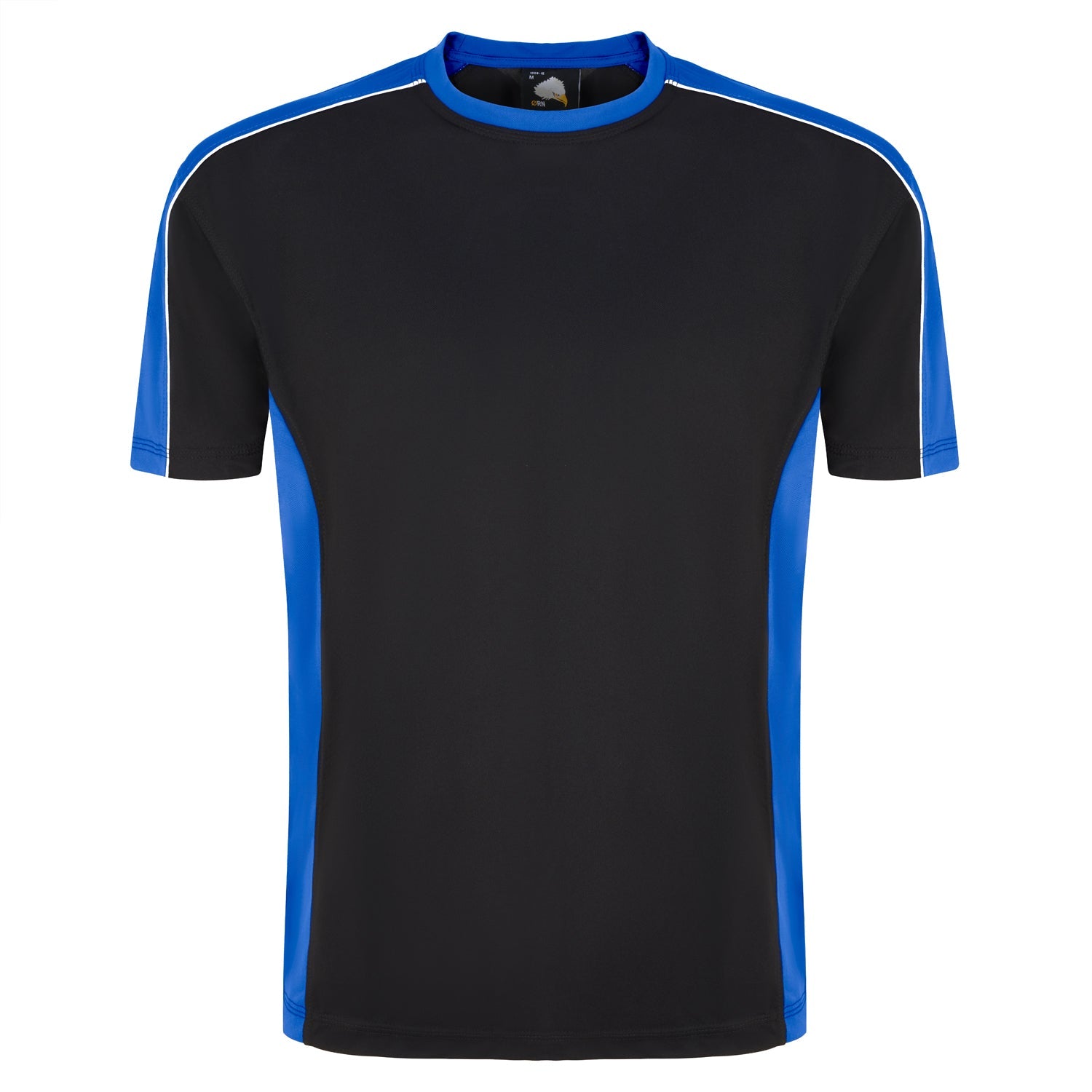 ORN Avocet Wicking T-Shirt - Black/Royal Blue