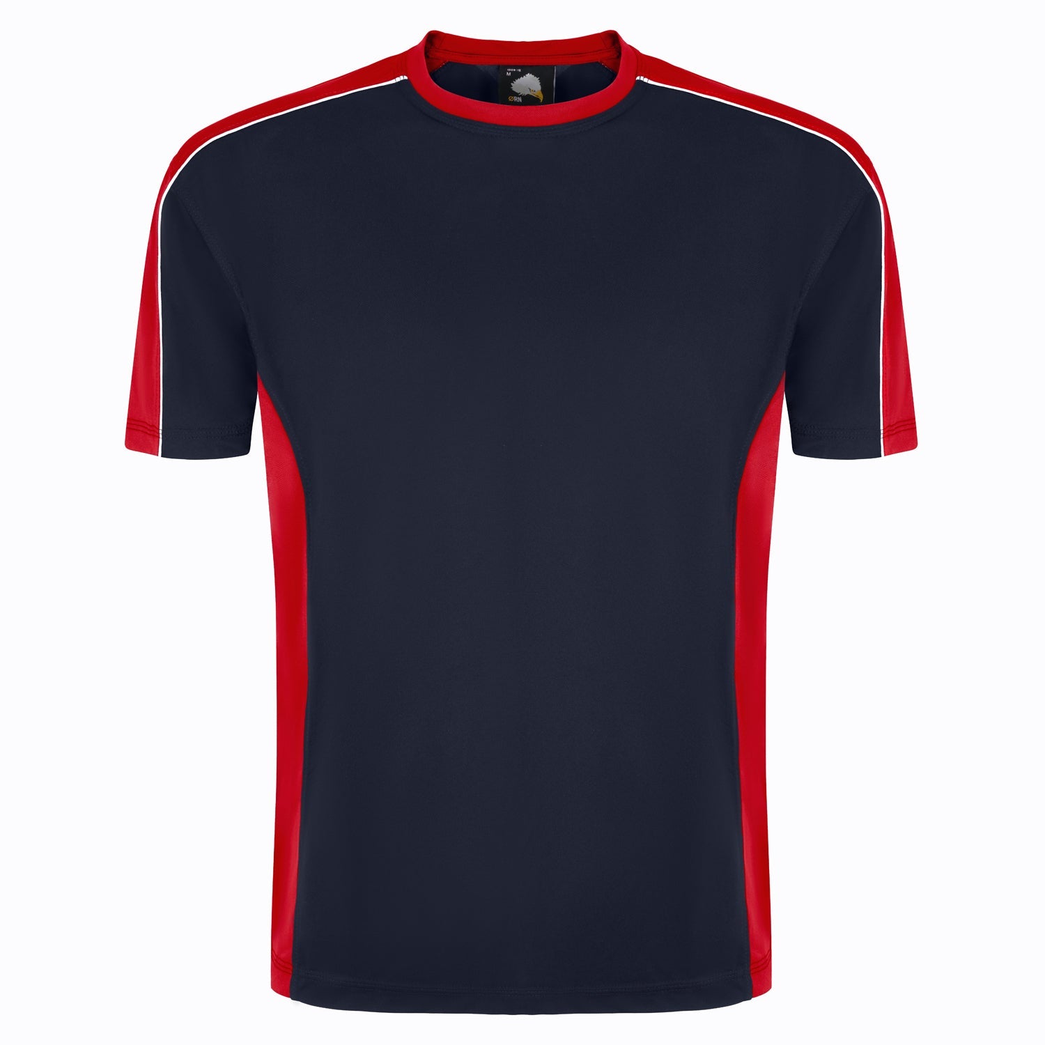 ORN Avocet Wicking T-Shirt - Navy/Red
