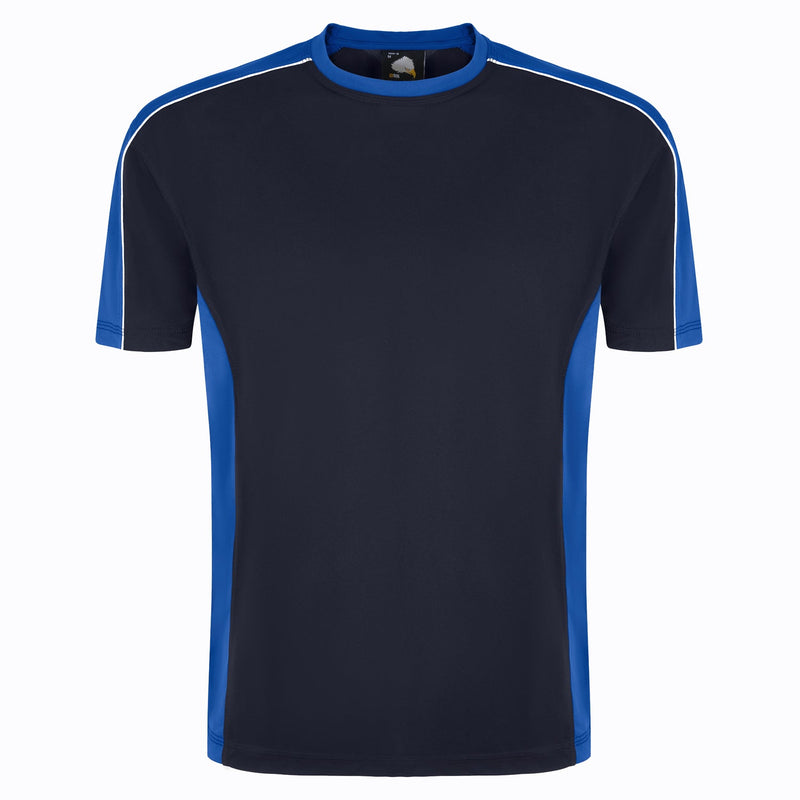 ORN Avocet Wicking T-Shirt - Navy/Royal Blue