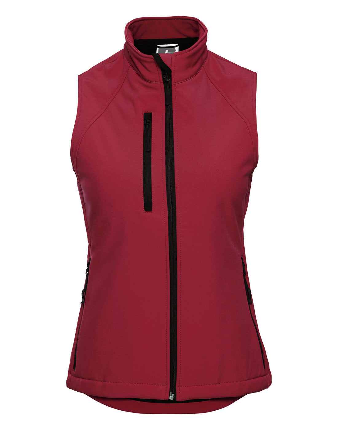 Russell Ladies Softshell Gilet - Classic Red