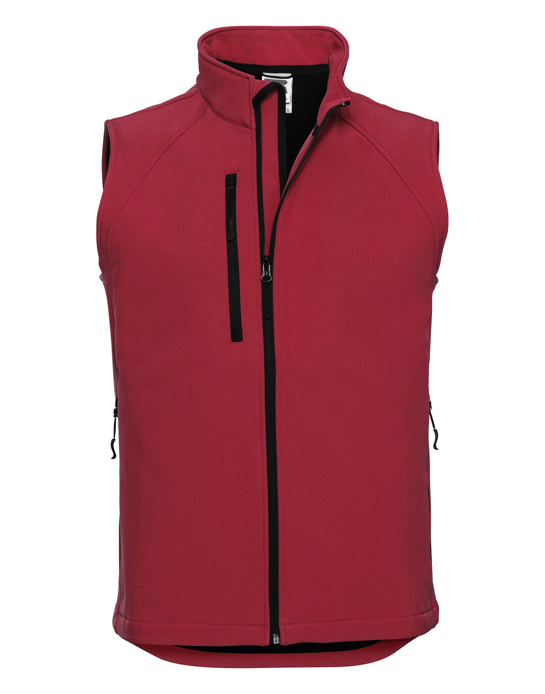 Russell Mens Softshell Gilet - Classic Red