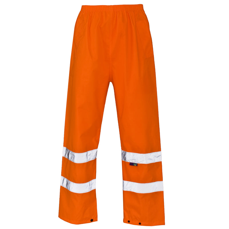 Supertouch Hi Vis Trousers in orange colour
