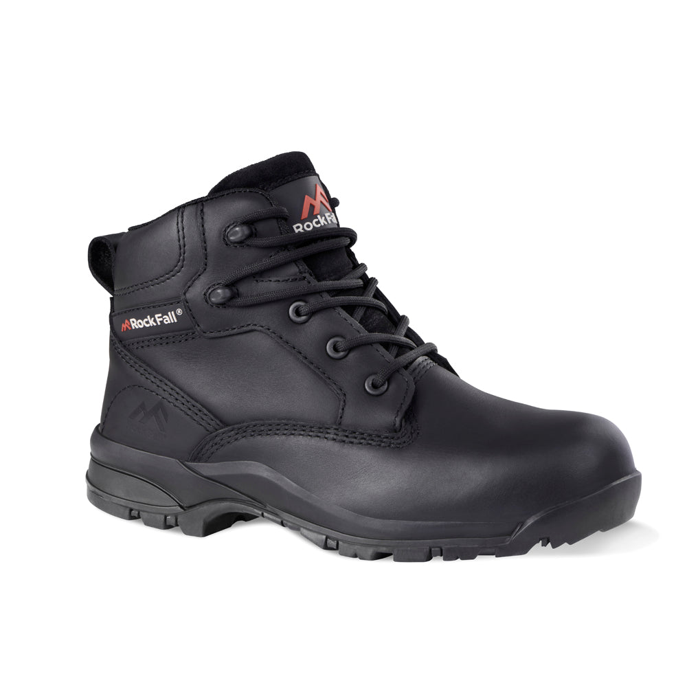 Rock Fall VX950A Onyx Black Womens Fit Waterproof Safety Boots