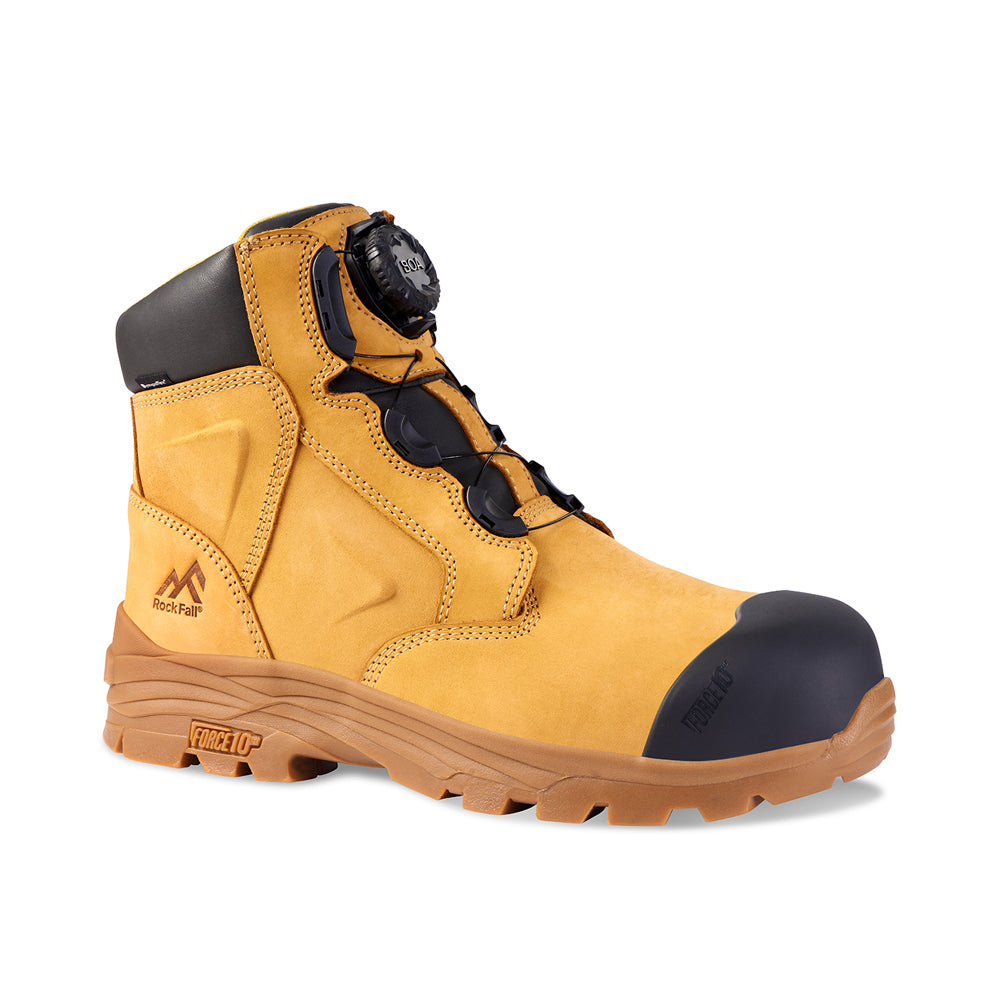 Rock Fall RF610 Honeystone Waterproof Boa Safety Boots