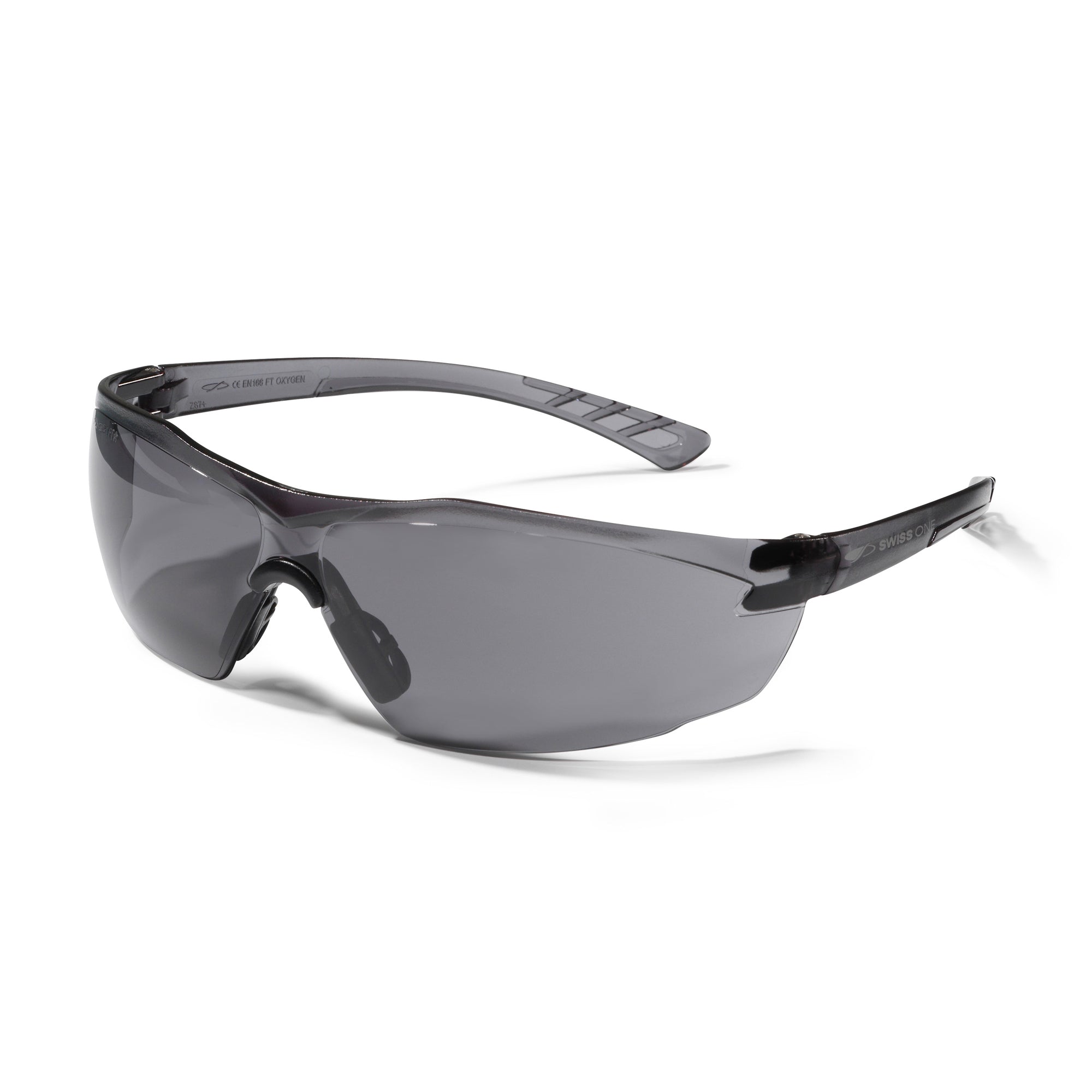 JSP Oxygen™ Safety Specs - Smoke Anti-scratch/Anti-mist Lenses  Frames