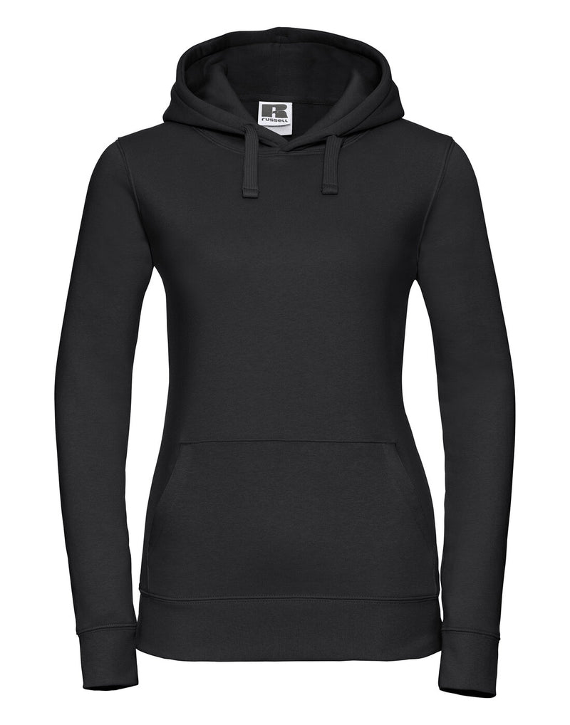 Russell Ladies Authentic Hoodie Black