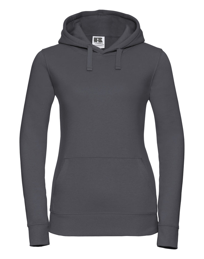 Russell Ladies Authentic Hoodie Convoy Grey