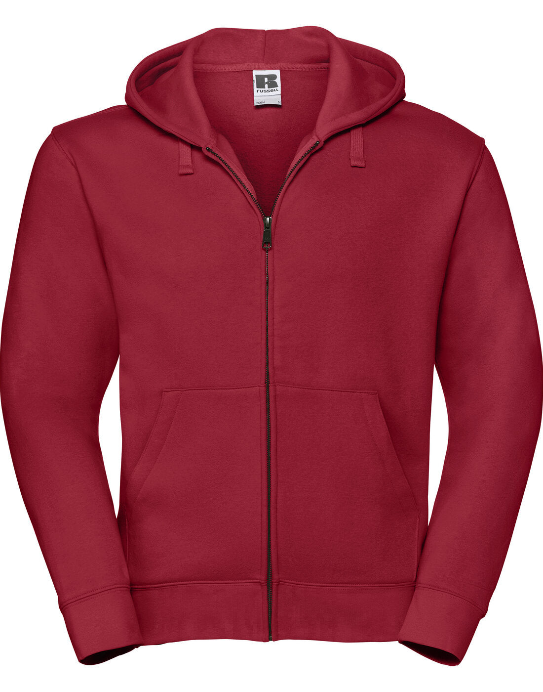 Russell Authentic Zipped Hood Classic Red