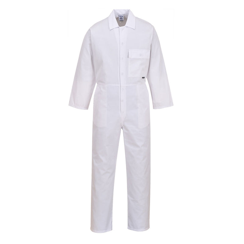 Portwest polycotton work shirt in white for clean professional look
