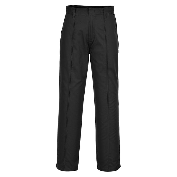 Portwest 2885 Preston Multi-pocket Work Trousers in black.