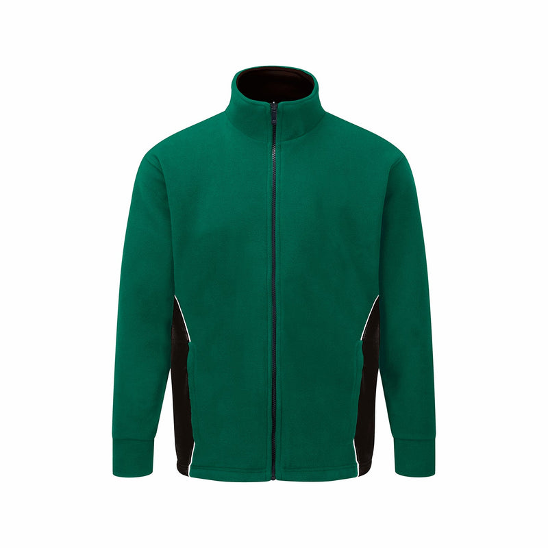 ORN Silverswift Two-Tone Workwear Fleece - Bottle Green/Black