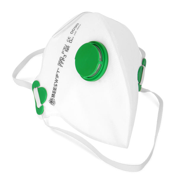 Beeswift Fold Flat P3 Valved Mask - (Pack of 20)