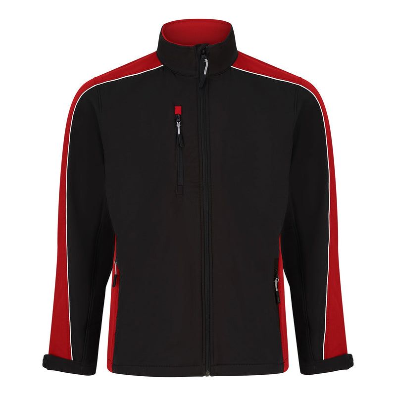 ORN Avocet Softshell - Black/Red