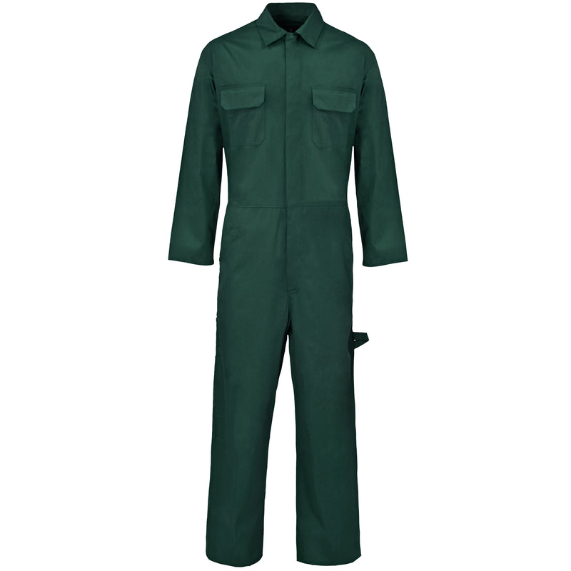 Full-body protection with a Supertouch Green Polycotton Coverall Basic.