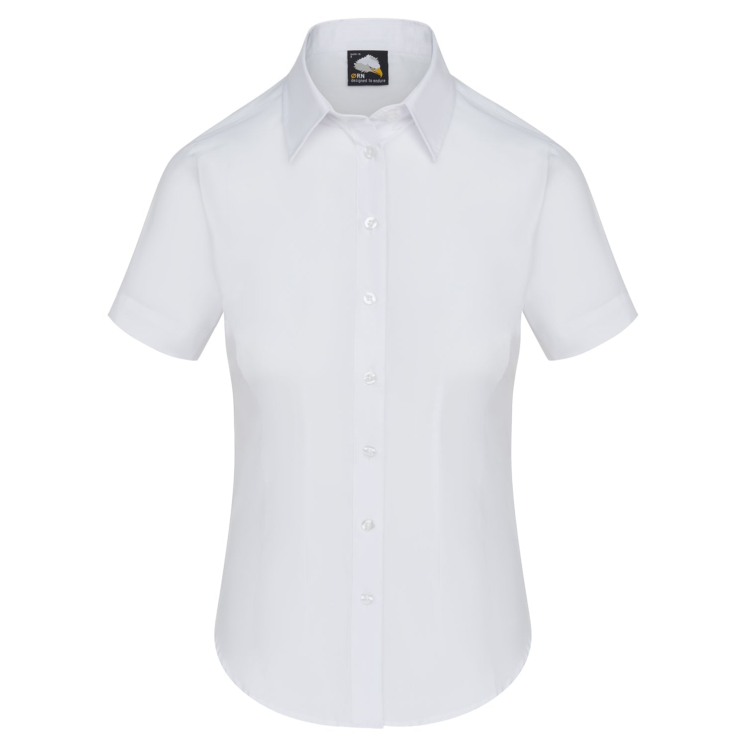 ORN Essential Short Sleeve Blouse - White