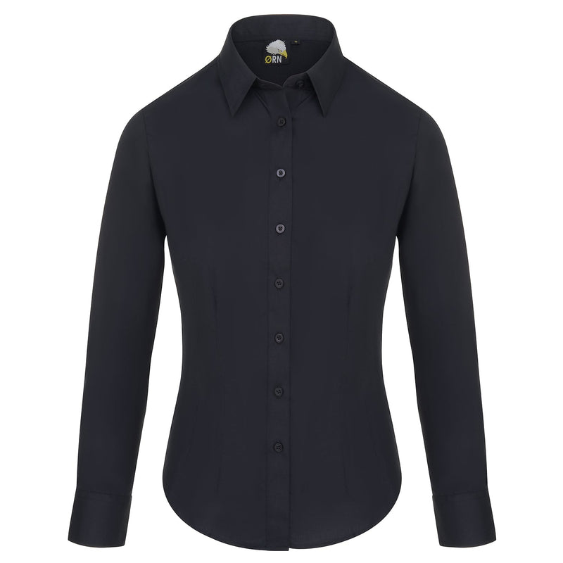 ORN Essential Long Sleeve Blouse - Black
