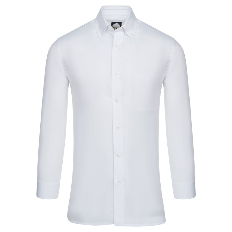 ORN Classic Oxford Long Sleeve Shirt - White