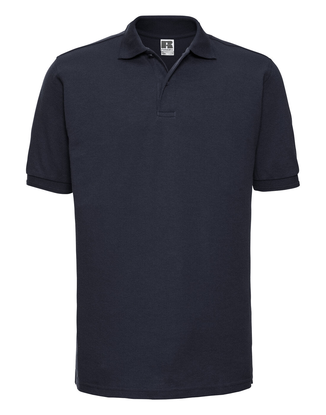 Russell Hardwearing Polycotton Polo French Navy
