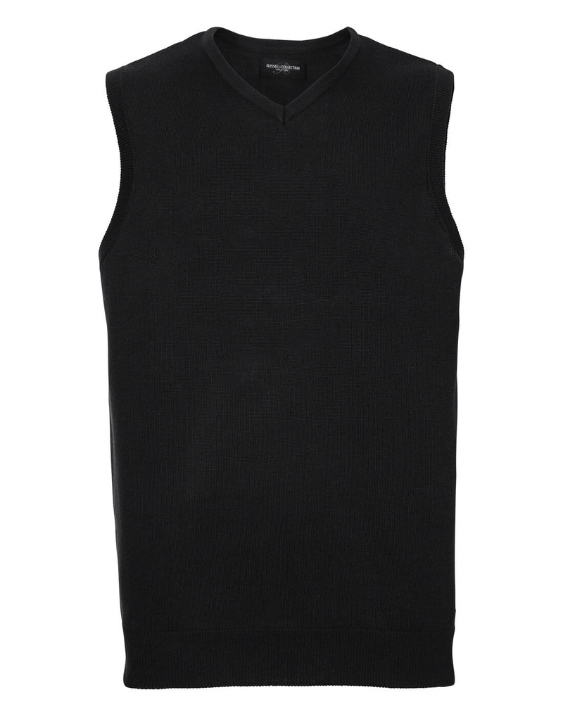Russell V-Neck Sleeveless Pullover