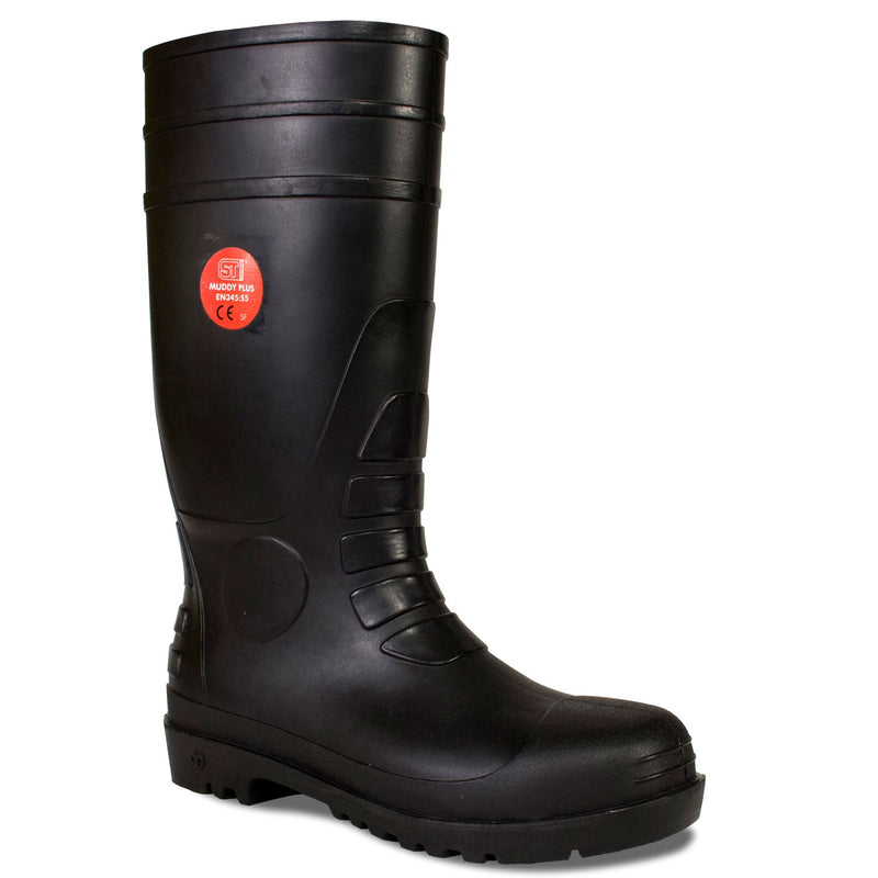 A Supertouch Black Muddy Plus shown from a clear angle.