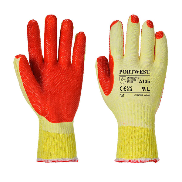 Yellow Portwest A135 Coldstore Glove for protection in cold conditions.